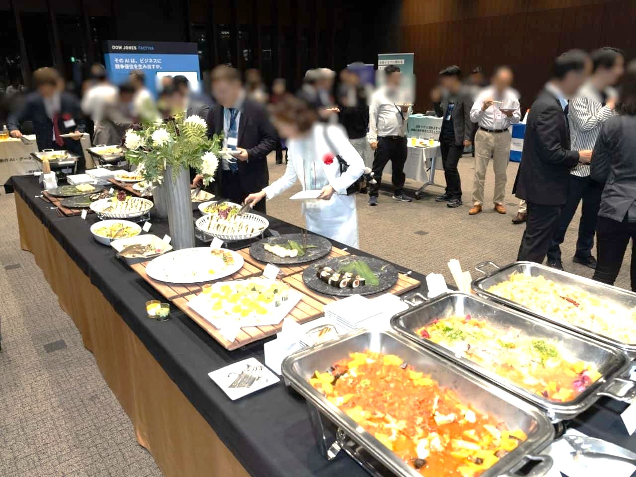 懇親会